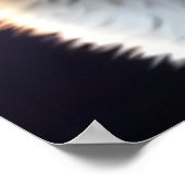 Koel en schattig Hybrid Koala Fox | AI Art. Poster (Hoek)