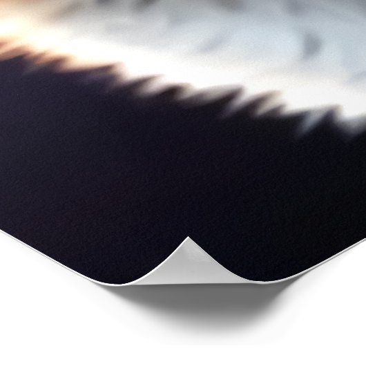 Koel en schattig Hybrid Koala Fox | AI Art. Poster (Hoek)