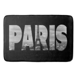 Koel- en  toren van Parijs en Eiffel Badmat