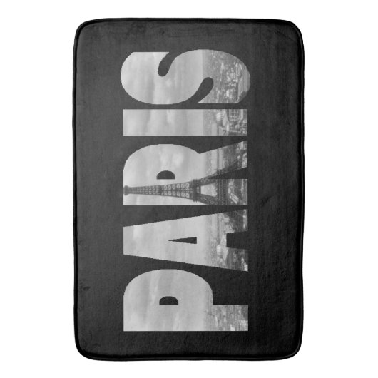 Koel- en  toren van Parijs en Eiffel Badmat (Voorkant Verticaal)