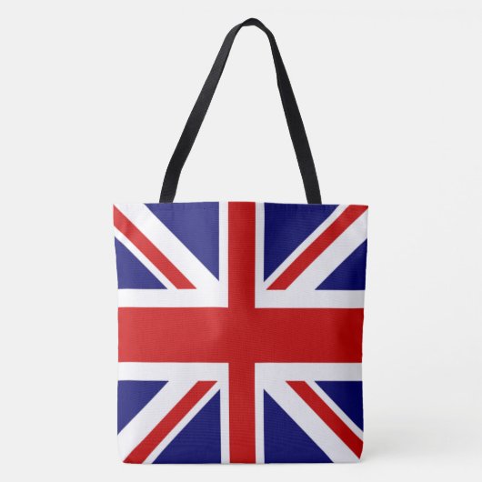 Koel en Trendy Vlag de unijack Tote Bag (Voorkant)
