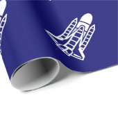 Koel- en verpakkingspapier voor ruimtevaartuigen cadeaupapier (Rol Hoek)