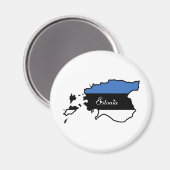 Koel Estland Magneet (Voorkant / Achterkant)