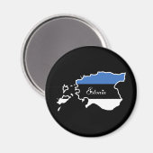 Koel Estland Magneet (Voorkant / Achterkant)