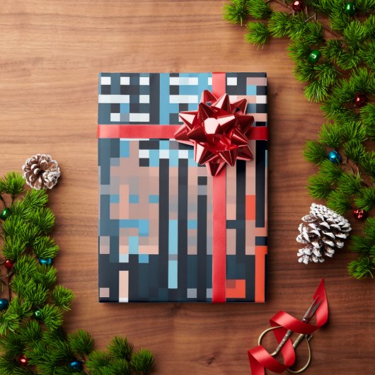 Koel feestelijke fantasievolle glinsterende verjaa cadeaupapier (Feestdagen Geschenken)