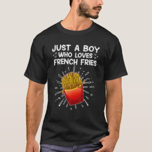 Koel Frans vee voor jongens Kinder zoete aardappel T-shirt
