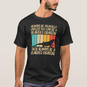 Koel gebakken draak voor mannen hertiele hagedis t-shirt