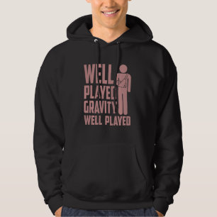Koel gebroken arm voor kinderen Funny Grativity Ga Hoodie