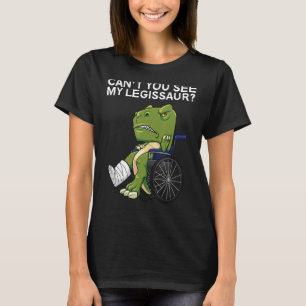 Koel gebroken been voor mannen Kinder roetensluiti T-shirt