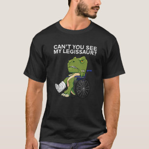Koel gebroken been voor mannen Kinder roetensluiti T-shirt