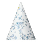 Koel geel 1e rubber eend verjaardagsuitnodigingen feesthoedjes (Achterkant)