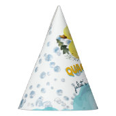 Koel geel 1e rubber eend verjaardagsuitnodigingen feesthoedjes (Links)