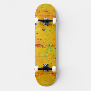 Koel Geel Esthetisch Kunst Persoonlijk Skateboard