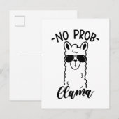 Koel Geen Lama Prob Briefkaart (Voorkant / Achterkant)