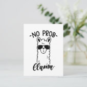 Koel Geen Lama Prob Briefkaart (Staand voorkant)