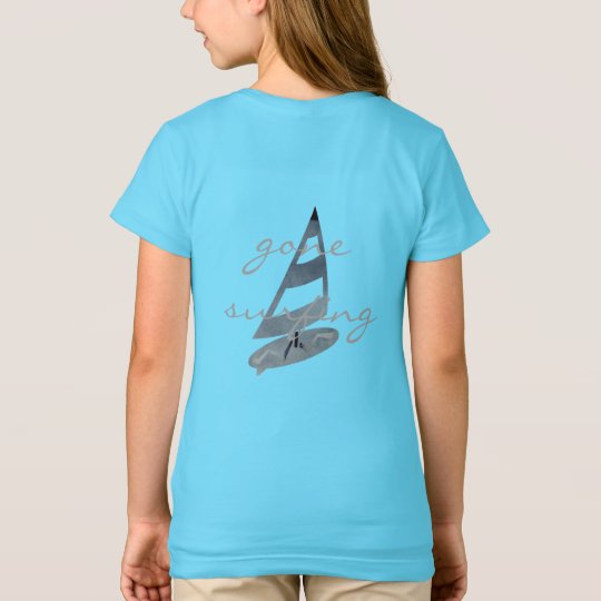 Koel Gegaan surfend de Gepersonaliseerde T-shirt
