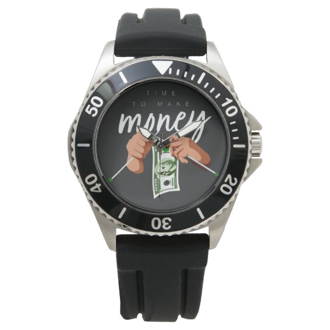 Koel geld verdienen horloge (Voorkant)