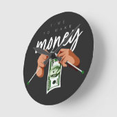 Koel geld verdienen ronde klok (Hoek)