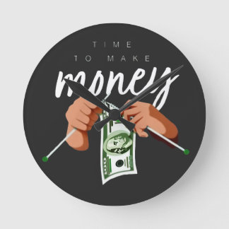 Koel geld verdienen ronde klok
