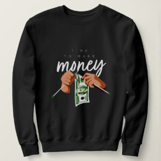 Koel geld verdienen sweatshirt