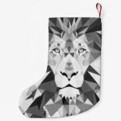 Koel Geometrische luikop Kleine Kerstsok (Achterkant)