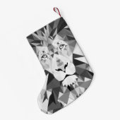 Koel Geometrische luikop Kleine Kerstsok (Achterkant (Hangend))