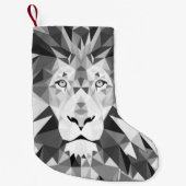 Koel Geometrische luikop Kleine Kerstsok (Voorkant)