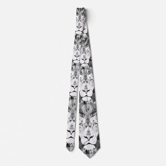 Koel Geometrische luikop Stropdas (Achterkant)