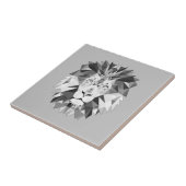 Koel Geometrische luikop Tegeltje (Zijkant)