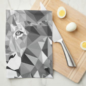 Koel Geometrische luikop Theedoek (Quarter Fold)