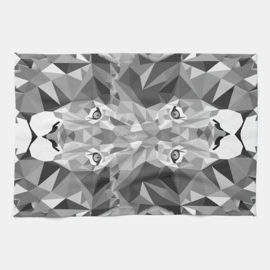 Koel Geometrische luikop Theedoek (Horizontaal)