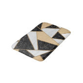 Koel Geometrische marmer Badmat (Gekanteld)