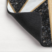 Koel Geometrische marmer Muismat (Hoek)