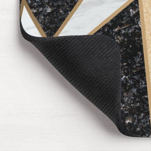 Koel Geometrische marmer Muismat (Hoek)