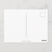 Koel Geometrische roze en Paars | Initialen voor p Briefkaart (Achterkant)