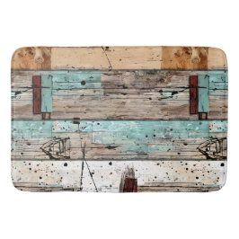 Koel geschilderd hout badmat
