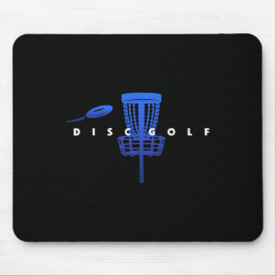 Koel gestileerd discgolf met sket en schijf - Schi Muismat