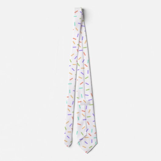 koel getild sprinkhaanpatroon stropdas (Achterkant)