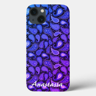 Koel, geweldig, blauw-Paars Case-Mate iPhone Case