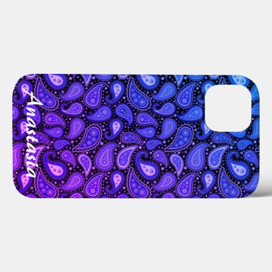 Koel, geweldig, blauw-Paars Case-Mate iPhone Case (Achterkant (horizontaal))