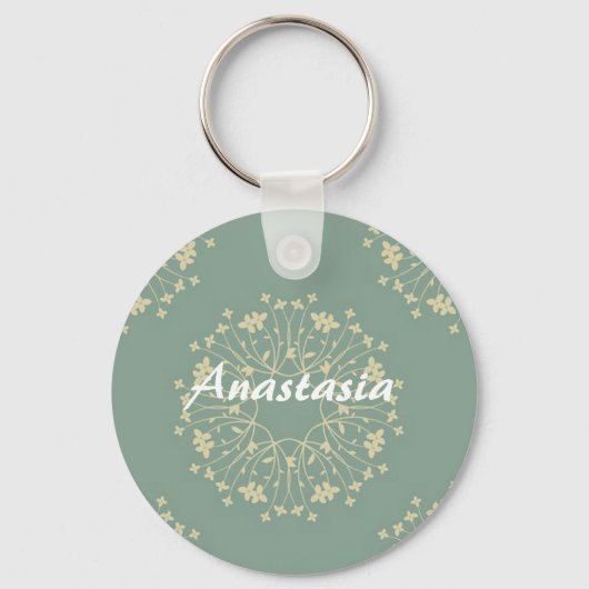 Koel, geweldig, Dandelion Sleutelhanger (Voorkant)