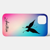 Koel, geweldig, regenboogvlinder Case-Mate iPhone case (Achterkant (horizontaal))