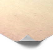 Koel geweldige golvende pianoretro kleuren antiek poster (Hoek)