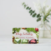 Koel Geweldige kerstversiering Wreated Visitekaartje (Staand voorkant)