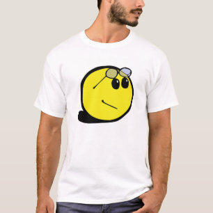 koel gezicht t-shirt