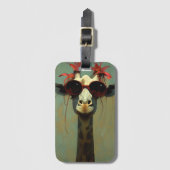 Koel Giraffe Bagagelabel (Voorkant (verticaal))