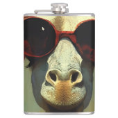 Koel Giraffe Heupfles (Voorkant)