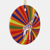 Koel Giraffe Keramisch Ornament (Rechts)