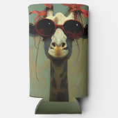 Koel Giraffe Seltzer Blikjeskoeler (Achterkant)