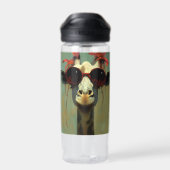 Koel Giraffe Waterfles (Achterkant)